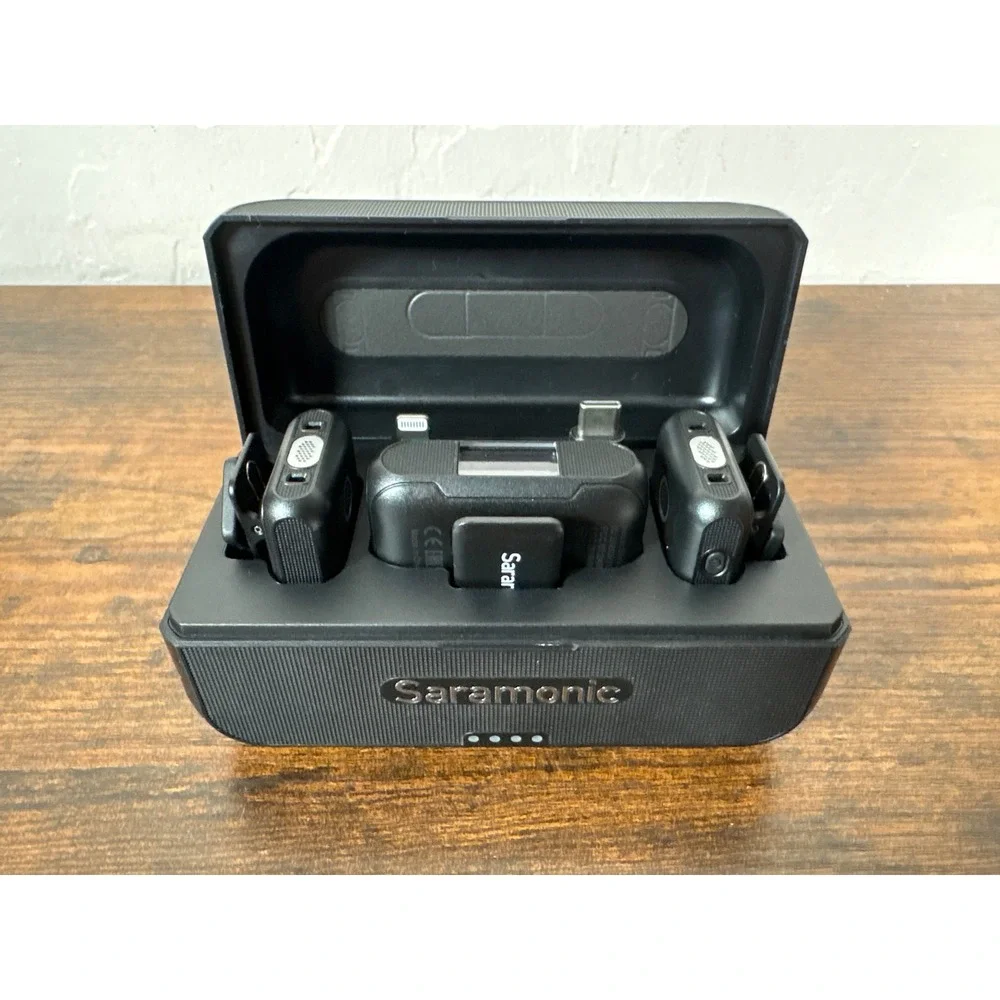 Saramonic Blink500B2+CC Dual Wireless Microphone System USB-C Lightning 3.5mm